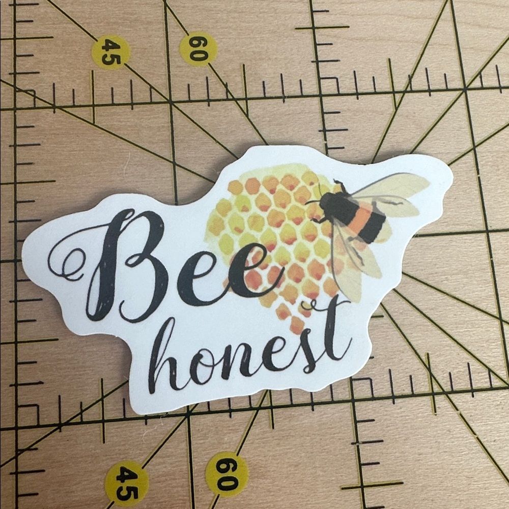 💜13/$13 +Bundle Sticker Sale | Bee Honest Waterproof Sticker